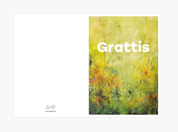 Grattiskort download green EvaO Art Eva Olsson Järvsö