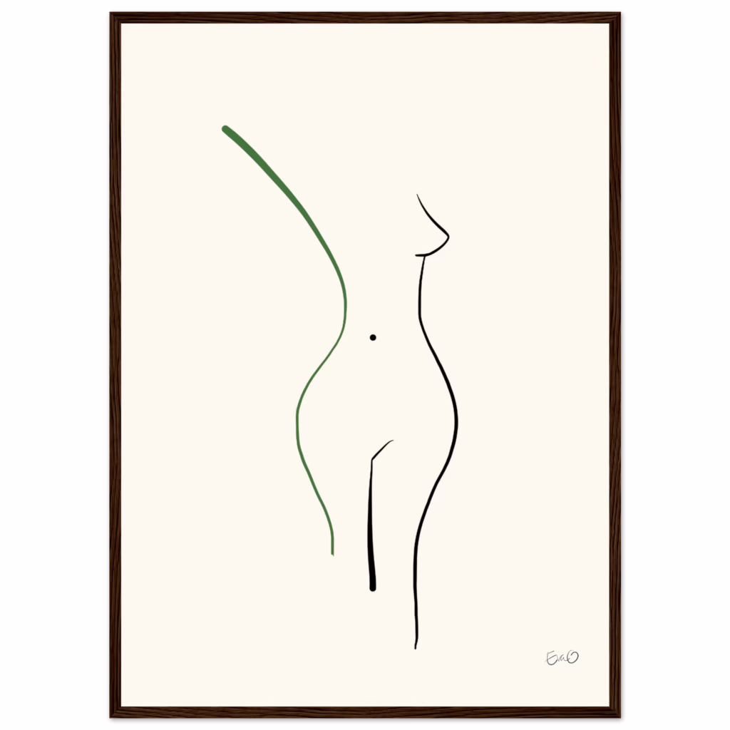 poster illustration kvinna