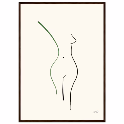 poster illustration kvinna