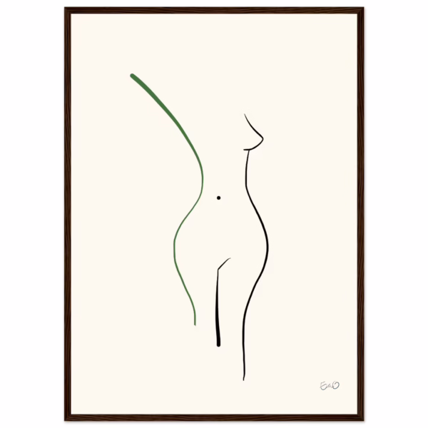 poster illustration kvinna