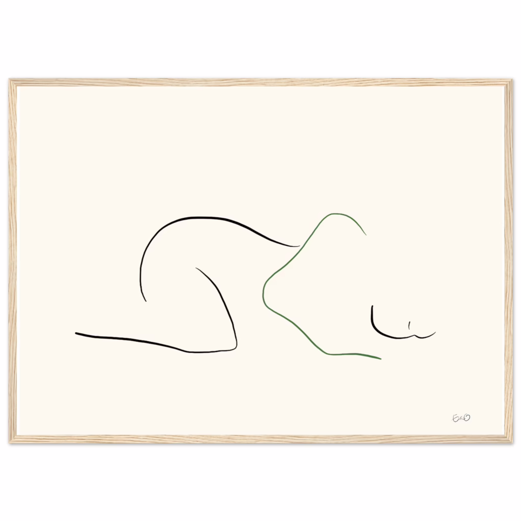 poster illustration kvinna