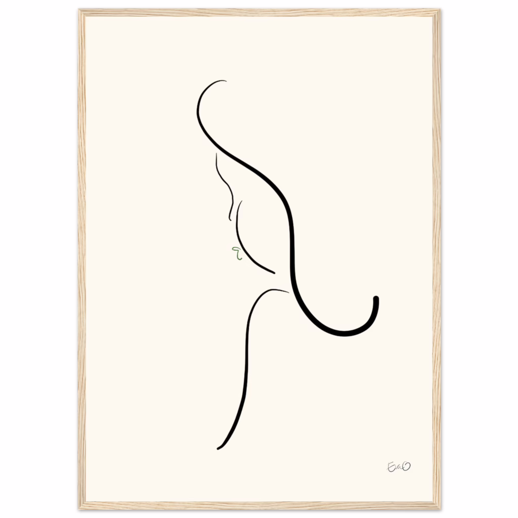 poster illustration kvinna