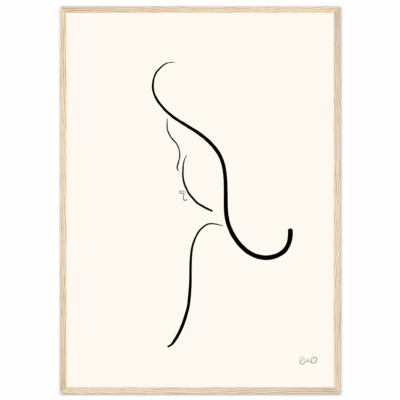 poster illustration kvinna